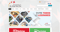 Desktop Screenshot of municipioderawson.gov.ar